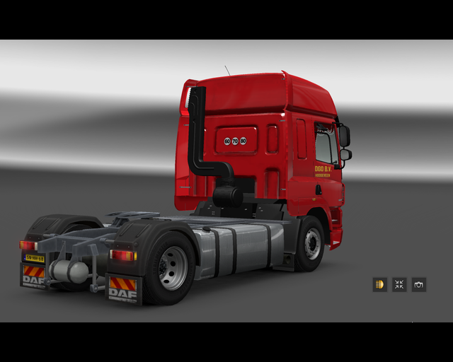 ets2 Daf CF 4x2 D.G.O. Express b.v prive skin ets2