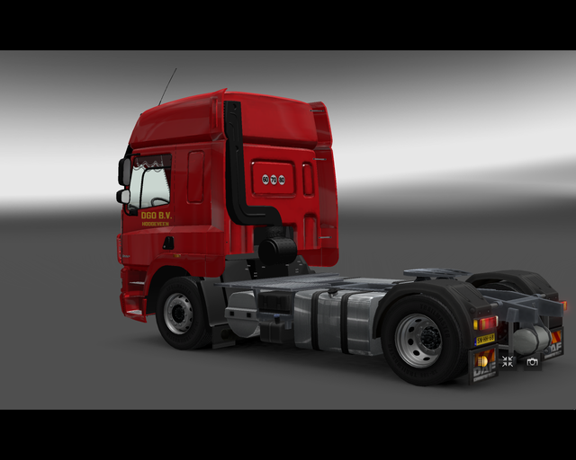 ets2 Daf CF 4x2 D.G.O. Express b.v prive skin ets2