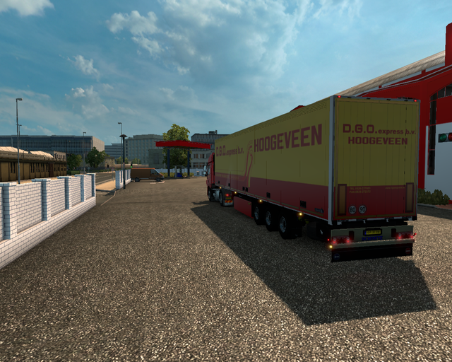 ets2 Daf CF 4x2 + Schmitz zonder koeler D.G.O prive skin ets2