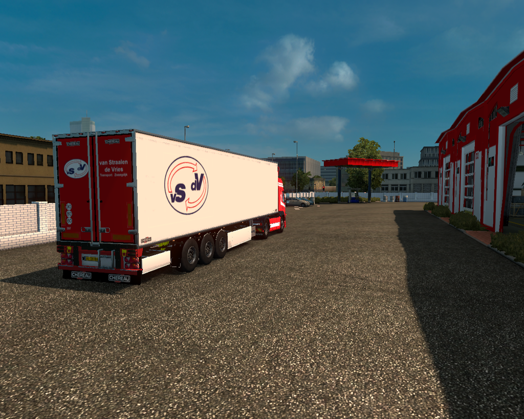 ets2 Volvo FM 2015 4x2 + Chereau Coolliner van Str - prive skin ets2