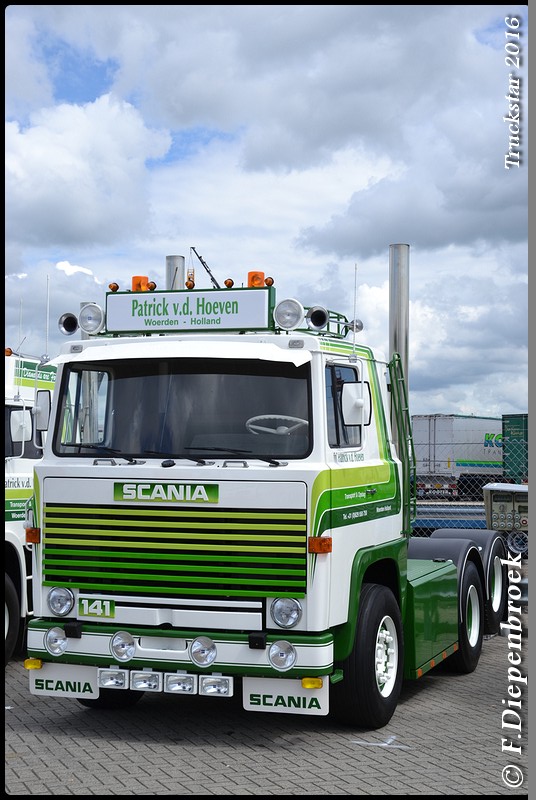 Scania 141 PVDH-BorderMaker - Truckstar 2016