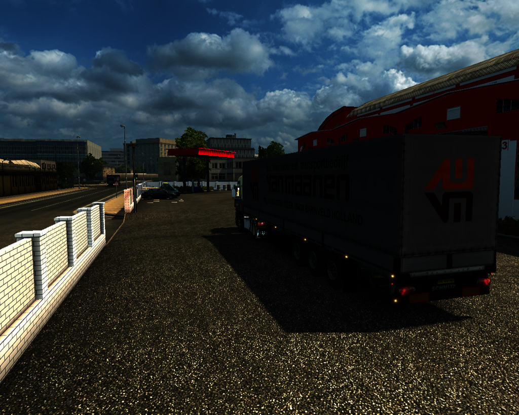 ets2 DAF 3600 ati 4X2 + Schmitz Huiftrailer van Ma - prive skin ets2