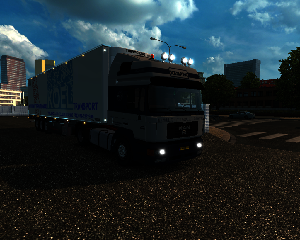 ets2 Man F2000 Sillenz 16-464 4x2 Hendrix Transpor - prive skin ets2