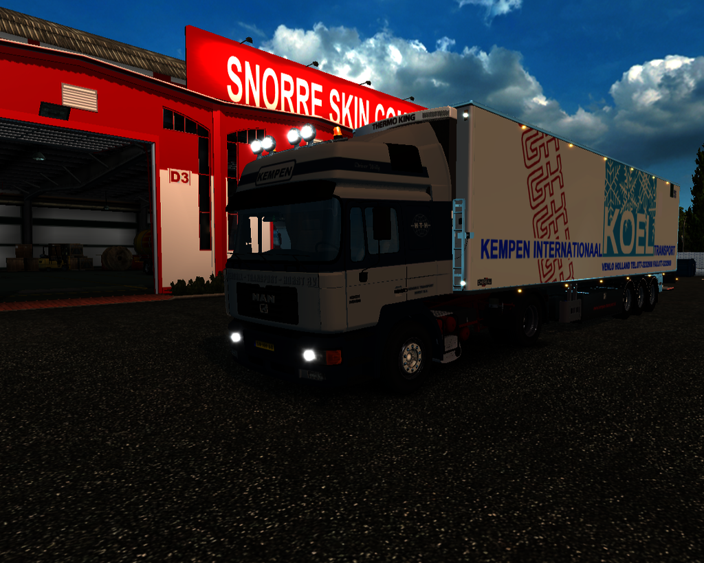 ets2 Man F2000 Sillenz 16-464 4x2 Hendrix Transpor - prive skin ets2