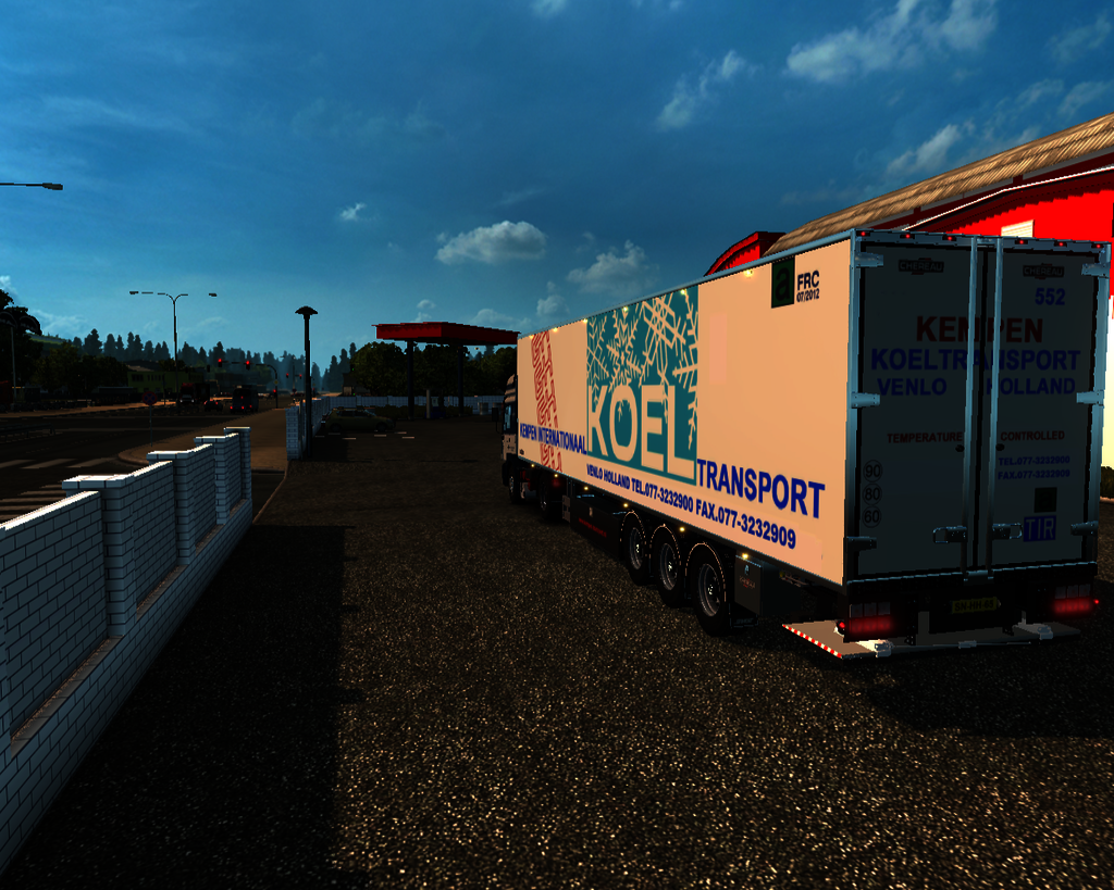 ets2 Man F2000 Sillenz 16-464 4x2 Hendrix Transpor - prive skin ets2