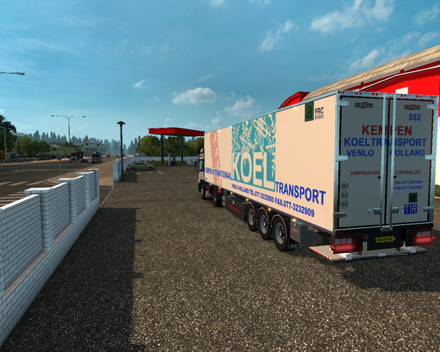 ets2 Man F2000 Sillenz 16-464 4x2 Hendrix Transpor prive skin ets2