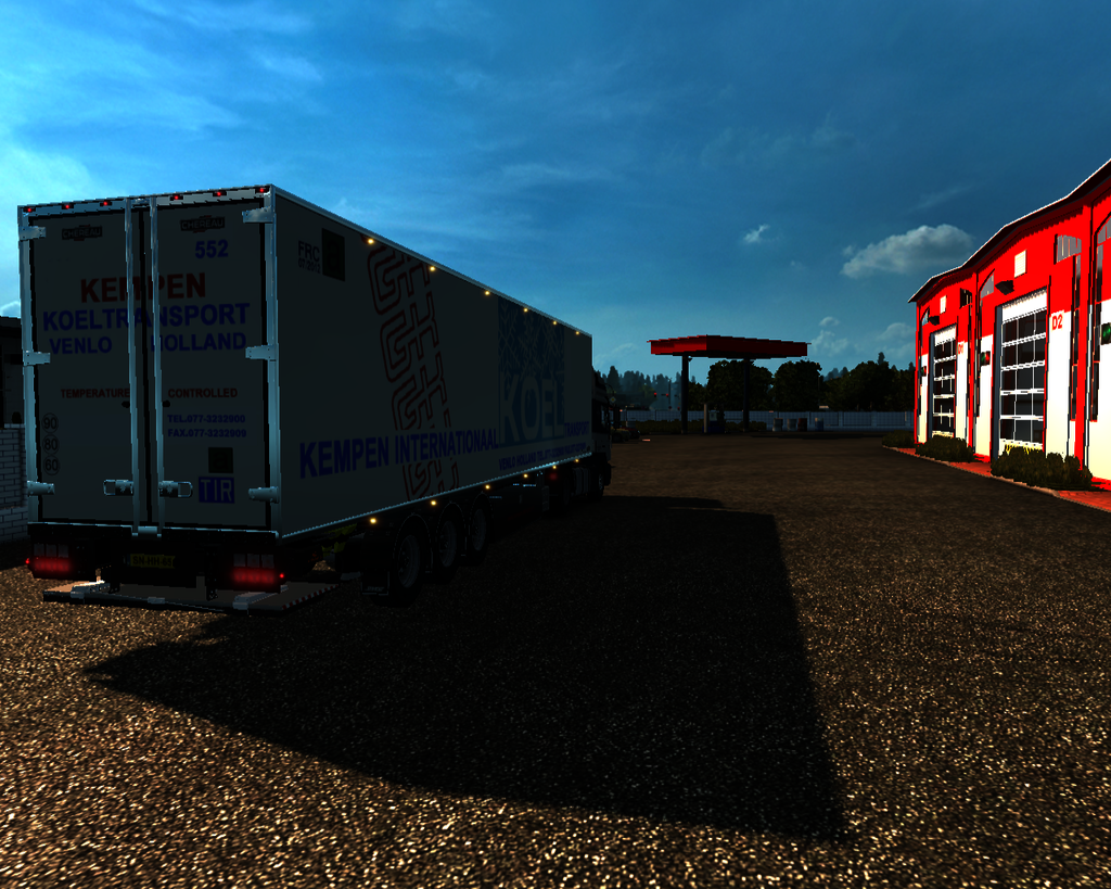 ets2 Man F2000 Sillenz 16-464 4x2 Hendrix Transpor - prive skin ets2