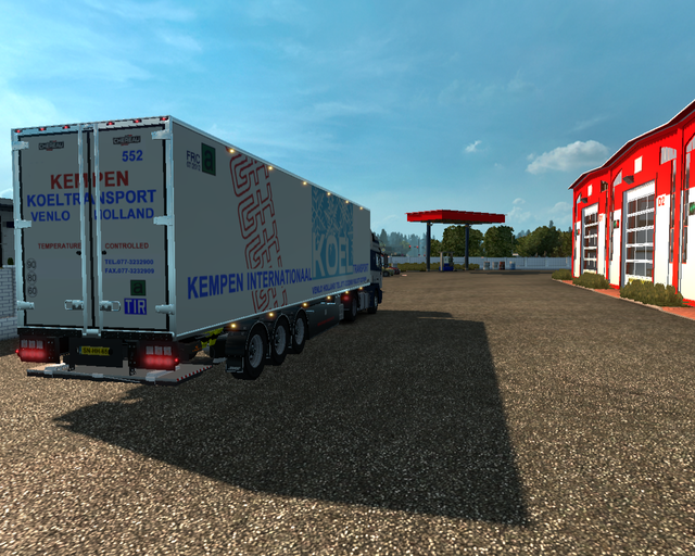 ets2 Man F2000 Sillenz 16-464 4x2 Hendrix Transpor prive skin ets2