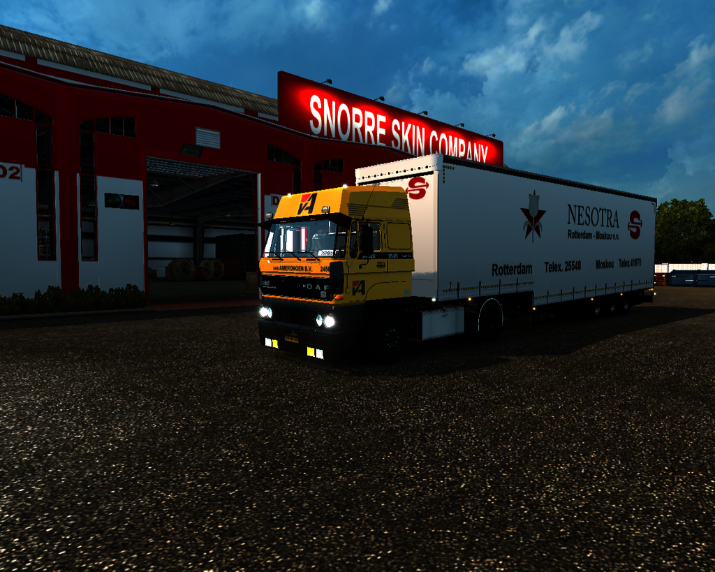 ets2 Daf 3600 ATI intercooler 4x2 + SchwarzmÃ¼ller - prive skin ets2