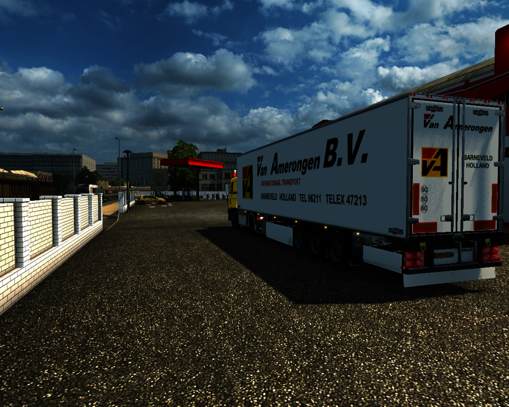 ets2 Daf 3600 ATI intercooler 4x2 lowcab + Chereau - prive skin ets2