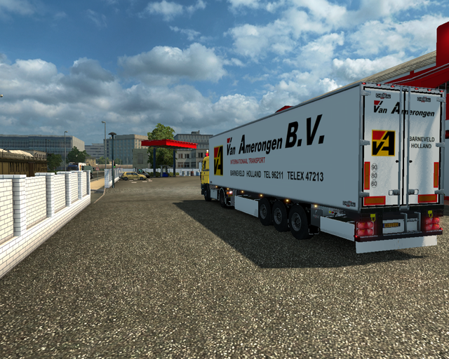 ets2 Daf 3600 ATI intercooler 4x2 lowcab + Chereau prive skin ets2