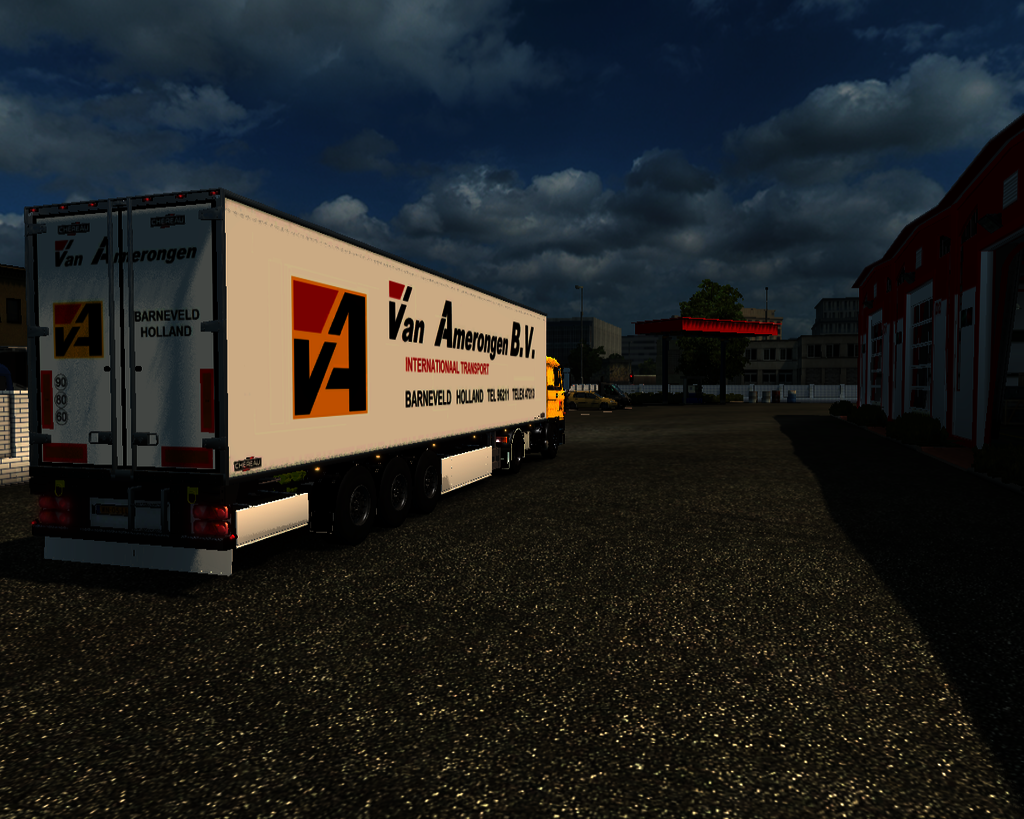 ets2 Daf 3600 ATI intercooler 4x2 lowcab + Chereau - prive skin ets2