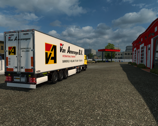 ets2 Daf 3600 ATI intercooler 4x2 lowcab + Chereau prive skin ets2