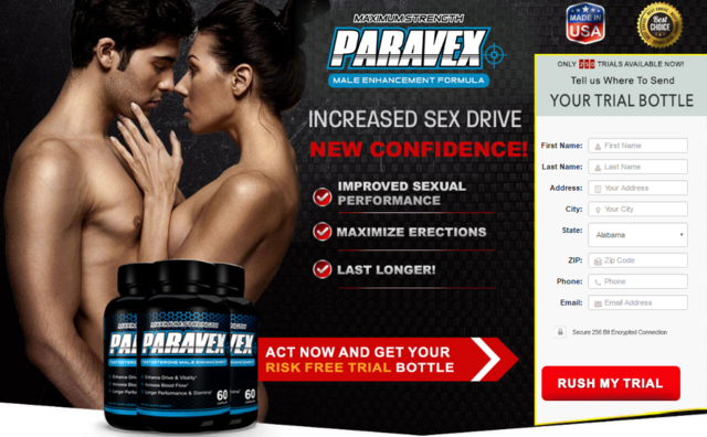 Paravex-Male-Enhancement Paravex  It makes you capable of satisfying your spouse during sex
