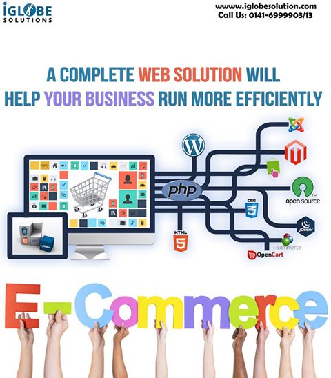 ecommerce web development company in jaipur iGlobe Solutions