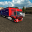 ets2 Daf CF 4x2 + Krone Pro... - prive skin ets2