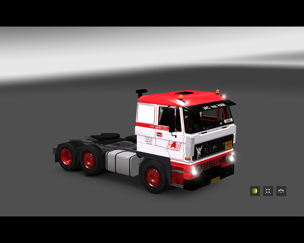 ets2 Daf 3600 Ati turbo cooler 6x2 lowcab Jac van  - prive skin ets2