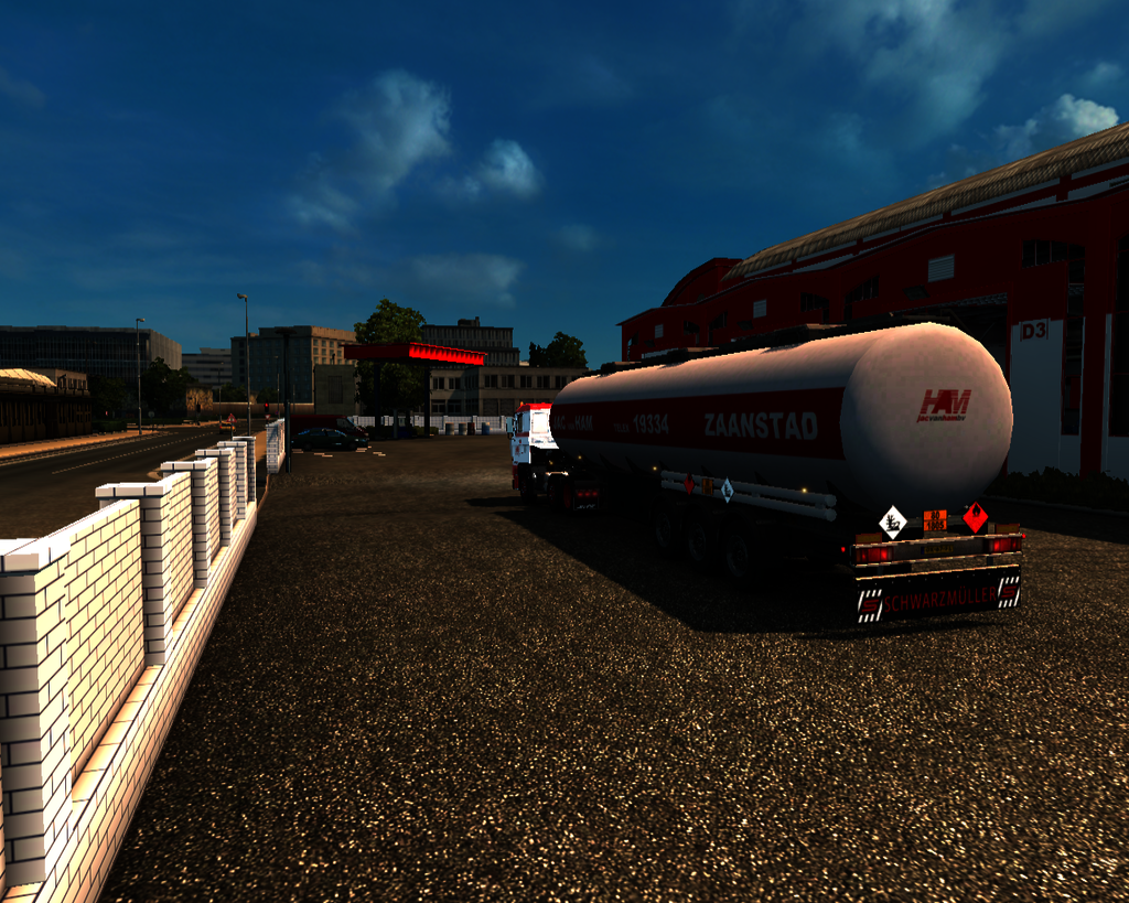 ets2 Daf 3600 Ati turbo cooler 6x2 lowcab + Chemic - prive skin ets2