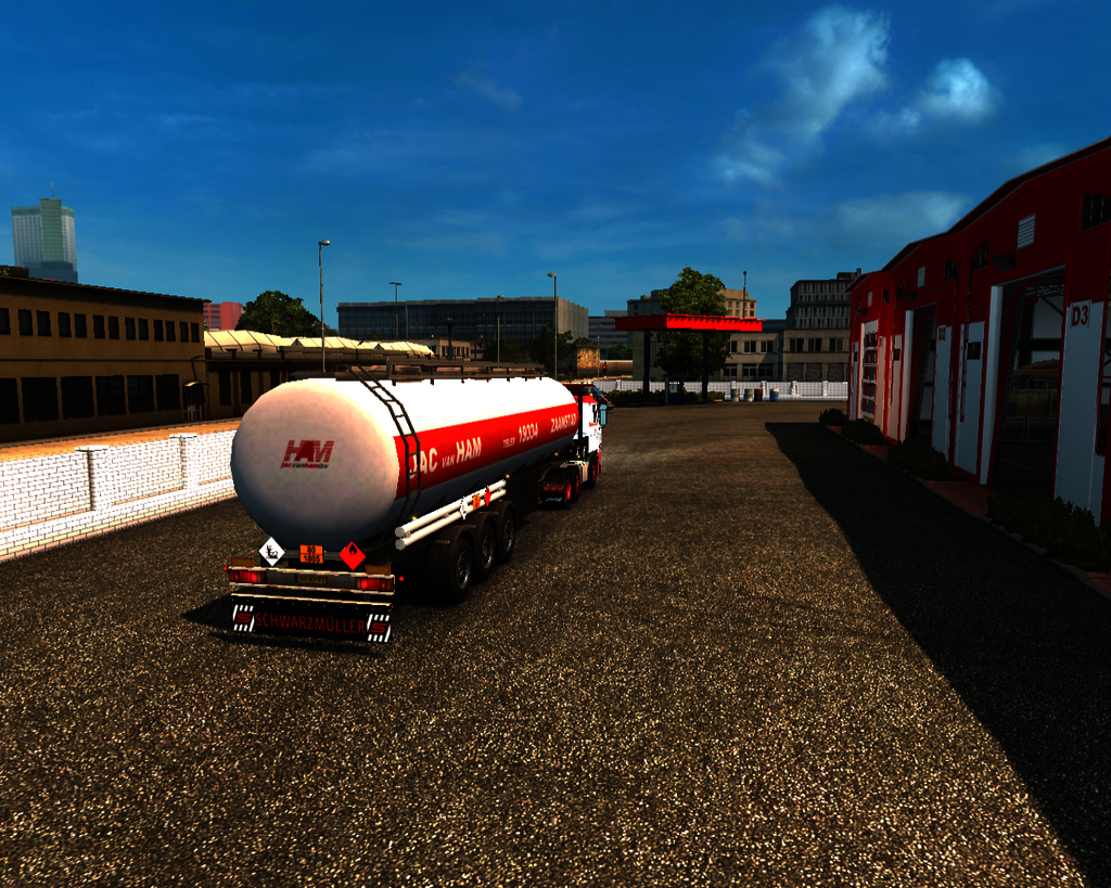 ets2 Daf 3600 Ati turbo cooler 6x2 lowcab + Chemic - prive skin ets2