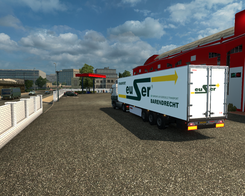 ets2 Daf 105 XF 4x2 + Kogel Coolliner Euser Transp - prive skin ets2