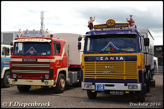 Scania 141 Scania 110-BorderMaker Truckstar 2016