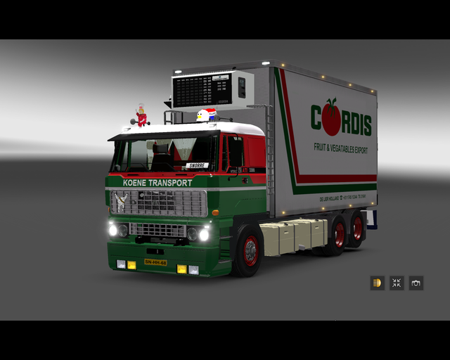 ets2 Daf 3300 ATI Turbo Intercooler 6x4 BDF Koene  prive skin ets2