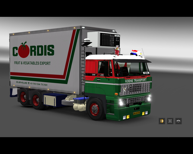 ets2 Daf 3300 ATI Turbo Intercooler 6x4 BDF Koene  prive skin ets2