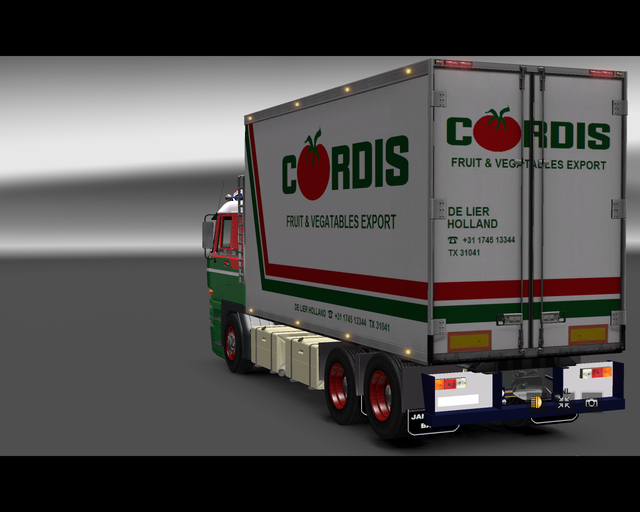 ets2 Daf 3300 ATI Turbo Intercooler 6x4 BDF Koene  prive skin ets2