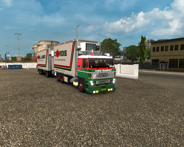 ets2 Daf 3300 ATI Turbo Intercooler 6x4 BDF Koene  prive skin ets2