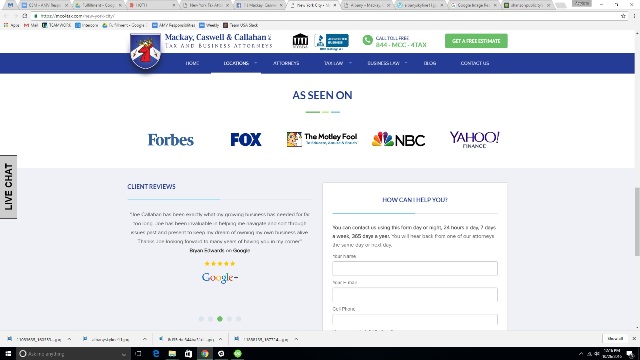 tax relief in New York Mackay, Caswell, & Callahan, P.C.