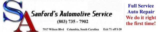 Columbia Auto Repair Sanford's Automotive Service