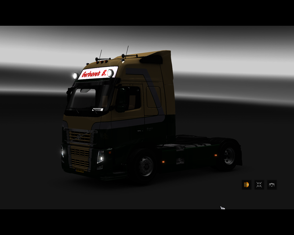 ets2 Volvo FH Classic 4x2 Gerbuvet bv Ermelo Holla - prive skin ets2