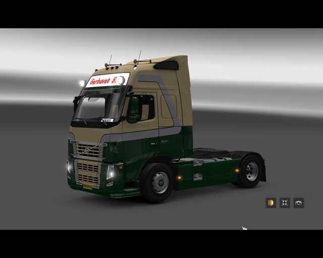 ets2 Volvo FH Classic 4x2 Gerbuvet bv Ermelo Holla prive skin ets2