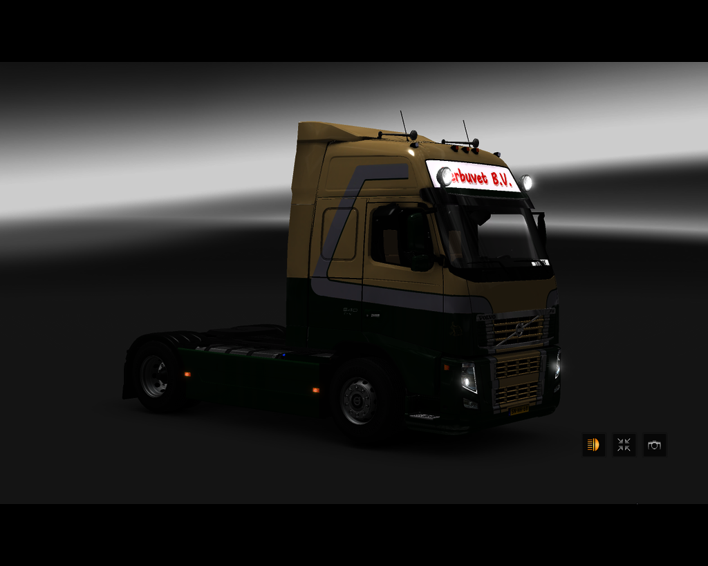 ets2 Volvo FH Classic 4x2 Gerbuvet bv Ermelo Holla - prive skin ets2