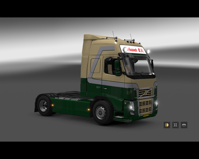 ets2 Volvo FH Classic 4x2 Gerbuvet bv Ermelo Holla prive skin ets2