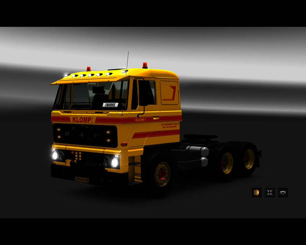 ets2 Daf 2800 6x4 Klomp int Transport Zwolle Holla - prive skin ets2