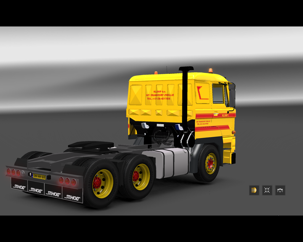 ets2 Daf 2800 6x4 Klomp int Transport Zwolle Holla - prive skin ets2