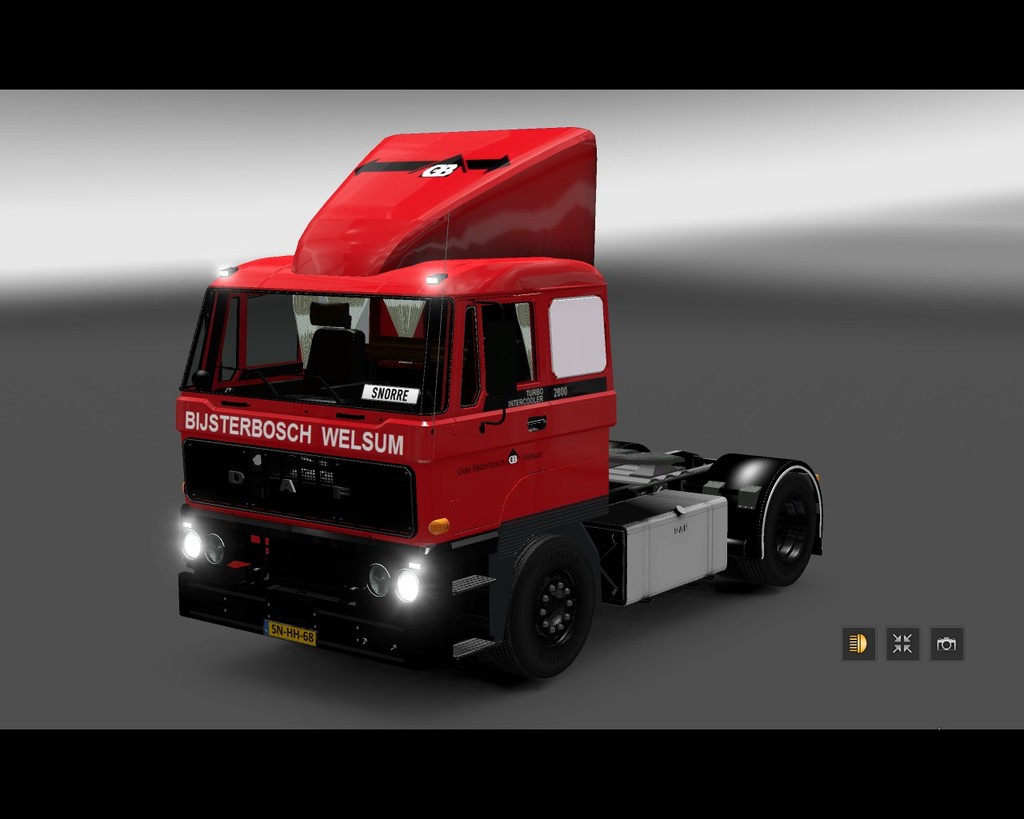 ets2 Daf 2800 4x2 Turbo Intercooler Gebr - prive skin ets2