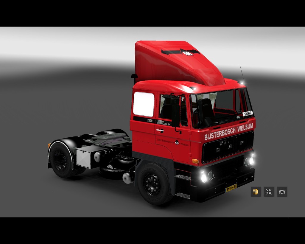 ets2 Daf 2800 4x2 Turbo Intercooler Gebr - prive skin ets2