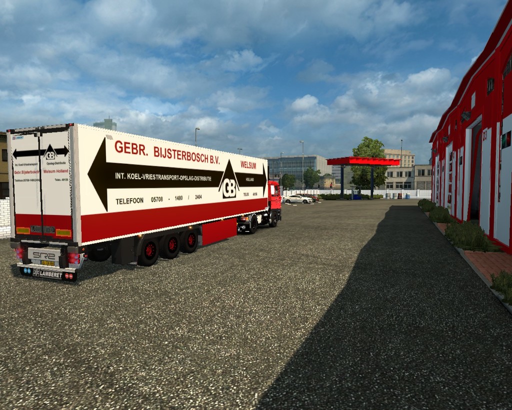 ets2 Daf 2800 4x2 Turbo Intercooler + Lamberet SR2 - prive skin ets2
