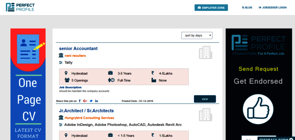 Search Jobs   Perfectprofile.net Perfect profile