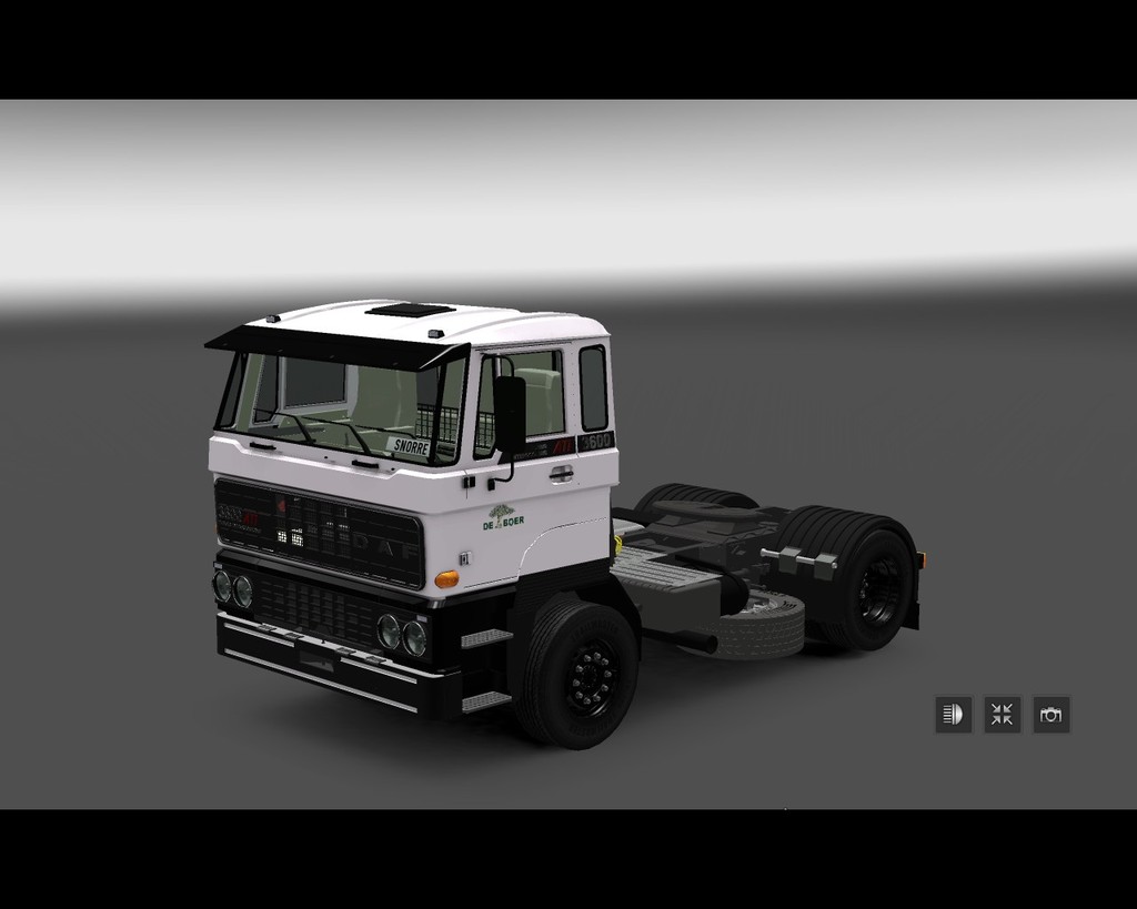 ets2 Daf daycab 4x2 De Boer Supermarkten  - prive skin ets2