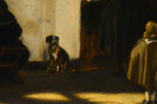 h14 Dogs in museum