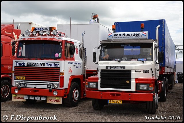 Scania 141 + 142-BorderMaker Truckstar 2016