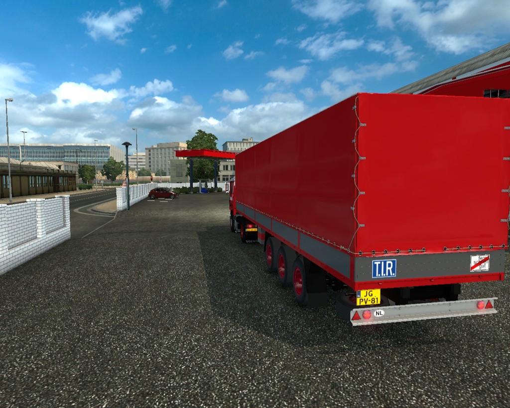 ets2 Volvo F16 lowcab 4x2 + 3 achsplane G van Rens - prive skin ets2