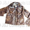Ladies Brown Leather Flying... - Picture Box