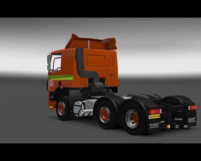 ets2 Daf 85 CF lowcab 6x2 Duijghuijzen Beuningen H prive skin ets2