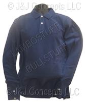 Mens Blue Hydrogen Long Sleeve Polo size XXL Picture Box