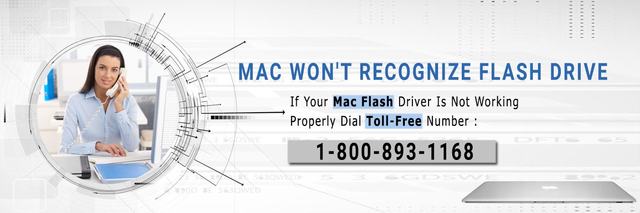 MAC WON'T RECOGNIZE FLASH DRIVE Mac Technical Support Service