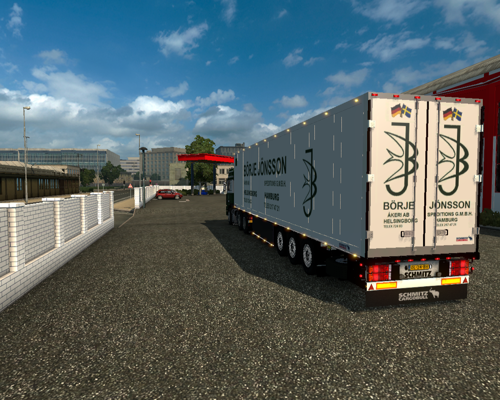 ets2 Volvo F16 6x4 + Schmitz Ferroplast BÃ¶rje JÃ¶ - prive skin ets2